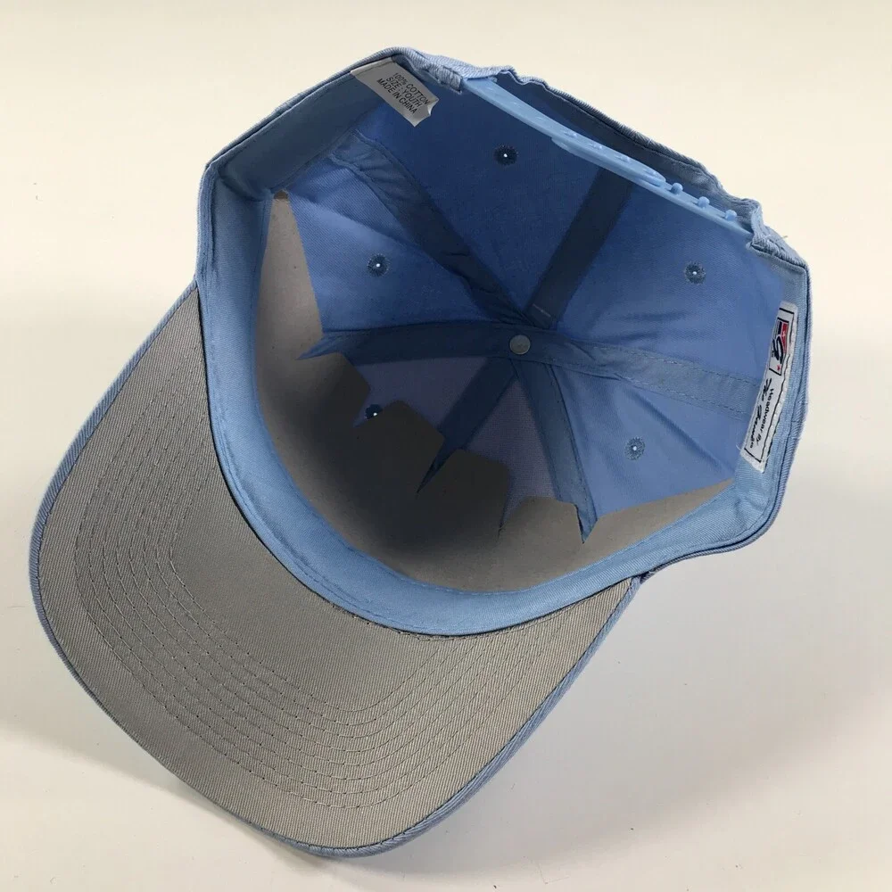 Light Blue Snapback Hat Boys Youth Size Curved Brim Adjustable The Gam